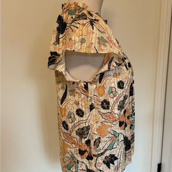 Ulla Johnson Cleo Flora Print Women's Top - Picture 9 of 13